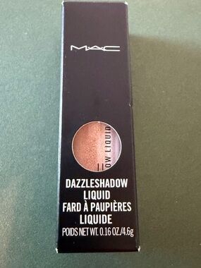 MAC Cosmetics Dazzleshadow Liquid Shimmery Bronze-Rose Eyeshadow 25 hr wear